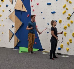 Klettertraining Schulterübungen